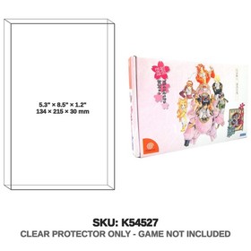 Protector For Sega Sakura Wars Sakura Taisen 3 B Edition Dreamcast