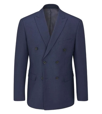 Skopes Hombres Ajuste a Medida Harcourt Chaqueta En Azul Marino 36A 46 - Imagen 1 de 4