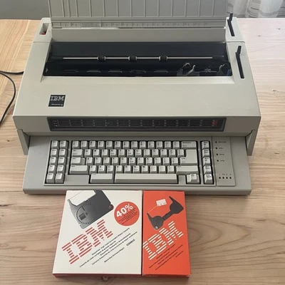 IBM Wheelwriter 5 Electronic Typewriter  Ribbon Cassette Vintage - Image 1 of 4