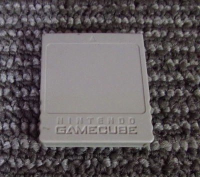 Nintendo Official Gray 59 Block Memory Card for GameCube DOL-008 Fast Shipping - Image 1 of 2