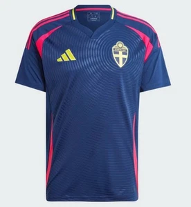 New Adidas Authentic Sweden Away Soccer Jersey IN1099 Men’s XL - Picture 1 of 8