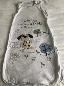 Pitter Patter Baby Sleeping Bag 18-24 Months 2.5tog - Arthur Dog - Picture 1 of 4