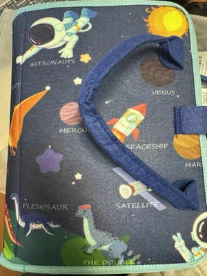 Quadro ocupado Montessori para crianças livro de atividades habilidades motoras finas brinquedo de aprendizagem - Imagem 1 de 4