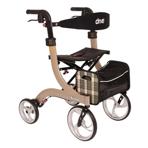 Drive Medical Rollator Nitro S champagner bis 130Kg Gewicht: 7,1Kg, faltbar - Bild 1 von 5