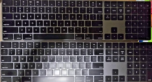 Genuine Apple Magic Keyboard with Numeric Keypad (Space Gray/ Black) A1843 - Picture 1 of 6