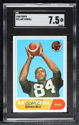 1968 Topps Art Powell #71 SGC 7.5 - Image 1 of 2