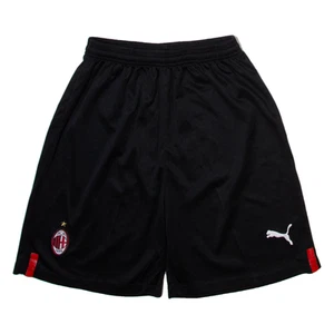 PUMA Ac Milan Mens Casual Shorts Black XL W24 - Picture 1 of 6