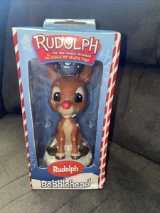 Rudolph The Red-Nosed Reindeer Bobblehead 2002 Misfit Toys - Sammler. NEU. - Bild 1 von 5