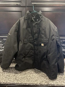 Carhartt C55 Yukon Extremes Black Jacket Men’s Size 4XL - Picture 1 of 7