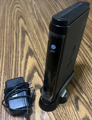 Módem router Motorola AT&T NVG510 con cable de alimentación Foto 1 de 3