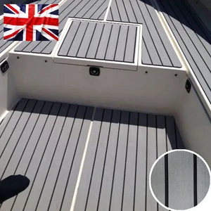 6Mm EVA Foam Teak Marine Boat Sheet Flooring Mat Yacht Carpet Decking 240X90Cm - Picture 1 of 6