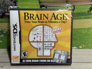 Nintendo DS - Brain Age: Train Your Brain in Minutes a Day - NEW - Picture 1 of 2