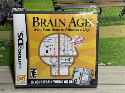 Nintendo DS - Brain Age: Train Your Brain in Minutes a Day - NEW - Image 1 of 2