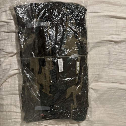 FW22 Supreme Felpa con Cappuccio Doppio Cappuccio Maschera Viso Zip Taglia XL Felpa Mimetica