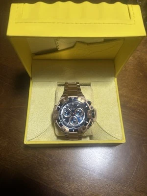 Invicta Men's Akula Quartz Chronograph Blue Dial Watch 52.5mm Model Number 31874 - Image 1 of 4