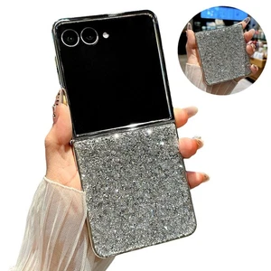 Custodia robusta antiurto Bling scintillante per Samsung Galaxy Z Flip 7 6 5 4 3 - Foto 1 di 20
