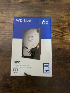 Western Digital WD Blue 6 TB 3,5" SATA III 6 Gb/s disco rigido HDD WDBH2D0060HNC--Q7 - Foto 1 di 4