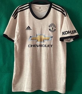 MANCHESTER UNITED 2019/2020 AWAY FOOTBALL SHIRT Rashford #10 L Read Desc - Picture 1 of 6