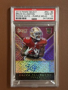 Panini Select 2014 - Bruce Ellington/5 - Purple Mojo Rookie Auto (RC) - PSA 10 - Imagen 1 de 3