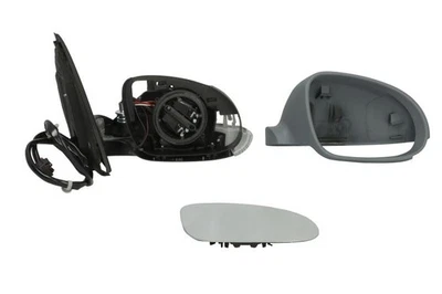 Espejo lateral derecho convexo eléctrico para BLIC 5402-04-1128P VW GOLF V, JETTA II - Imagen 1 de 4