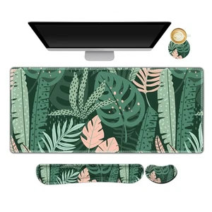 Großes Gaming Mauspad Set, Tastatur Handballenauflage Unterstützung Mauspad, Ergonomisch... - Bild 1 von 7