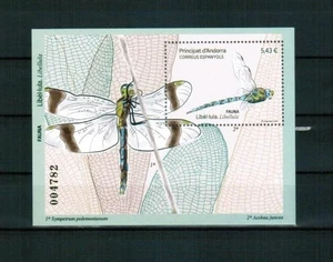 ANDORRA (Spain) 2025 FAUNA Animals. Insects DRAGONFLY - S/S MNH - Picture 1 of 1