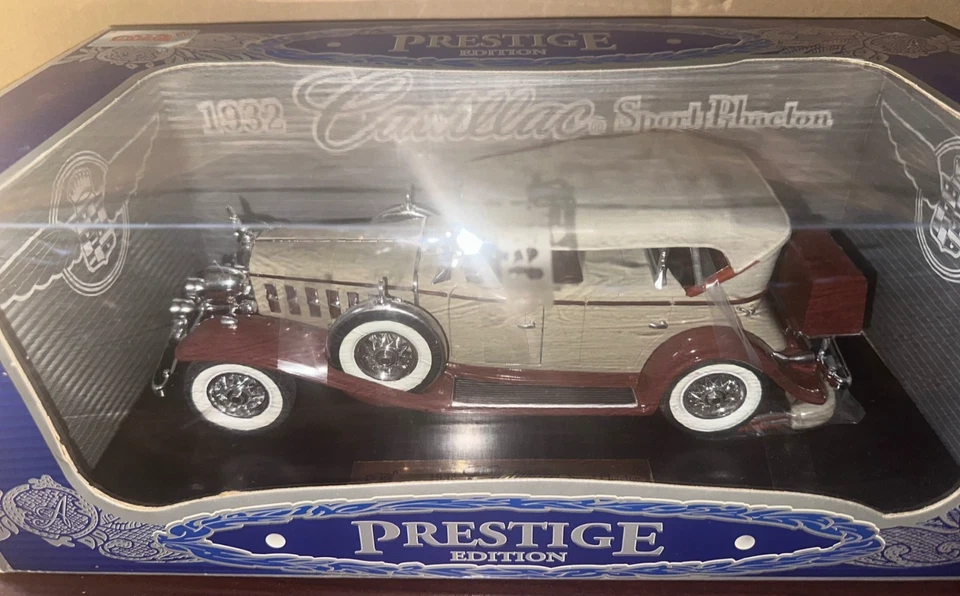 Anson Prestige Edition 1932 Tan Cadillac Sport Phaeton 1:18 #30383 #769* - Image 1 of 1