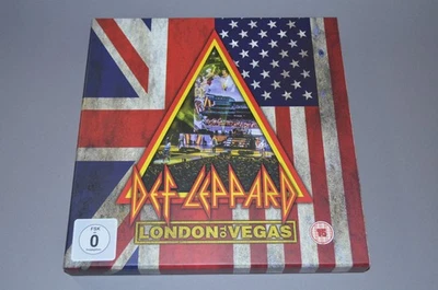 Def Leppard – London To Vegas / Bludgeon / 4CD+2BluRay Earbook / Rar / TOP - Bild 1 von 3