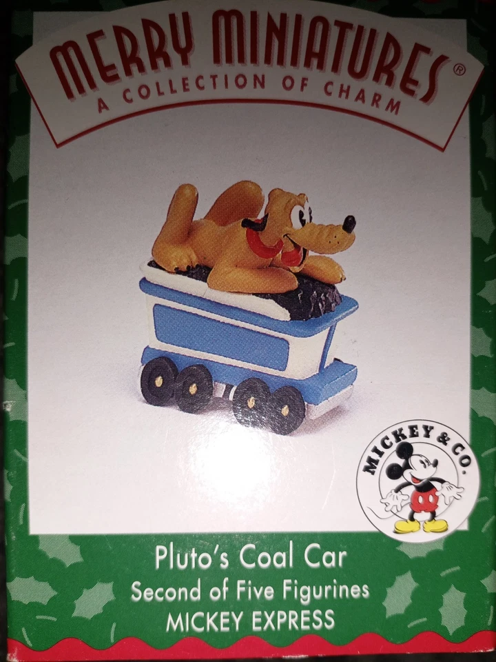 Ornamento de Natal Disney carro carvão de Plutão - Imagem 1 de 1
