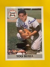 1992 Front Row All-Time Great Signature Series 5-Card Set YOGI BERRA #1068/5000
