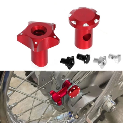 Rear Brake Rod Adjusters For KAWASAKI KLX110/L For Honda CRF110F CRF 50F 125F - Image 1 of 4