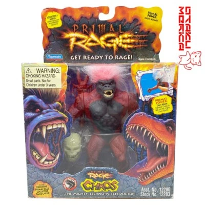 Playmates 1994 Primal Rage Chaos 6in Figure (NEW-SEALED) - Image 1 of 4