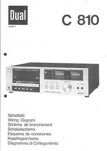 Dual Service Schaltplan für C 810  Copy - Picture 1 of 1