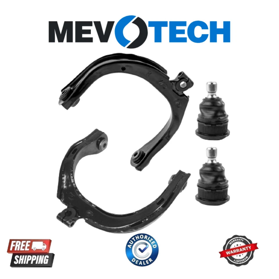 NEW MEVOTECH Front Upper ControlArms BallJoint 02-09 Chevy Trailblazer GMC Envoy - Image 1 of 1