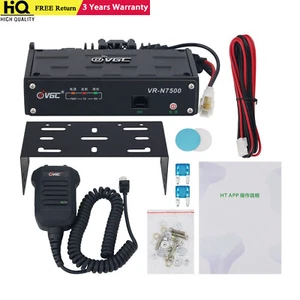 VR-N7500 Vehicle-mounted U/V Dual Band Radio Transceiver Bluetooth Walkie Talkie - Picture 1 of 8