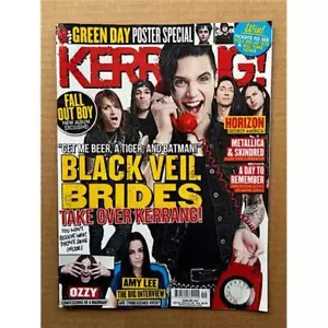 BLACK VEIL BRIDES KERRANG NO.1537 MAGAZIN 4. OKTOBER 2014 - Black Veil Brides Co - Bild 1 von 1