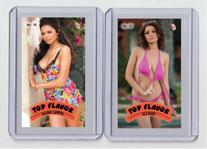 Ali Rose rare MH Top Flavor #'d x/3 Tobacco card no. 25