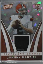 2014 Panini Boxing Day NFL Memorabilia Cracked Ice Johnny Manziel #1 Rookie RC