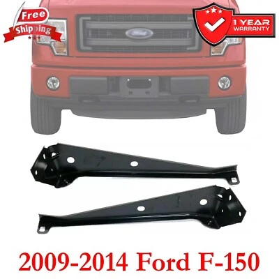 Left & Right Grille Bracket For 2009-2014 Ford F-150 FO1207125 FO1207124 Foto 1 de 4