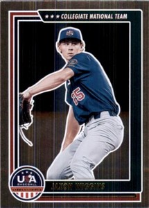 2022 Stars and Stripes Foil bb JAXON WIGGINS #40