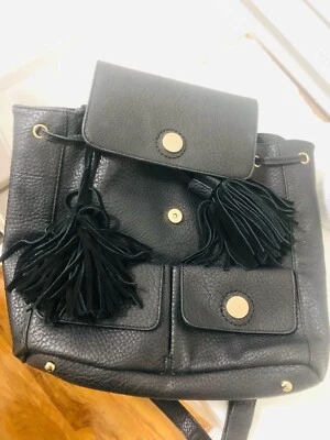 Next Women's Bag Black Other with Polyester Backpack (Barely used) - Image 1 of 4