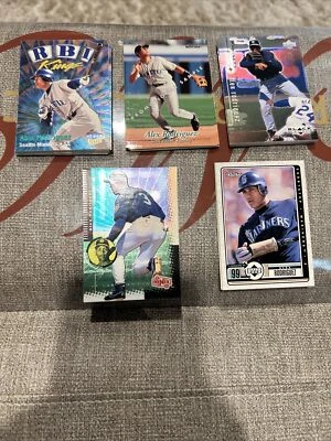 1999 Fleer Ultra RBI Kings Alex Rodriguez #20RK + 4 Baseball Card Lot 🔥Lot #1 - Image 1 of 4