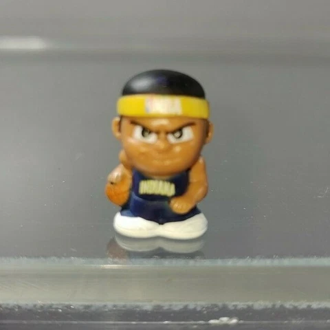 RARE 1" TALL INDIANA PACERS NBA SERIES 1 TEENYMATES BASKETBALL FIGURE Cover