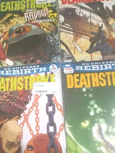 DC Comic Books Deathstroke Lote de 4 Usados - Imagen 1 de 4