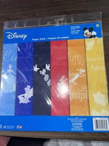Disney Scrapbook Paper 12"x12" "Disney Tonal Paper Pack" - Picture 1 of 5