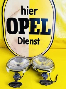 Par de faros de larga distancia universales claros Opel faros adicionales coches clásicos Bosch nuevos - Imagen 1 de 8