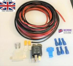 Motorhome Fridge 12 Volt Auto Switching Relay Kit - 3 Metre Power Feed - Picture 1 of 4