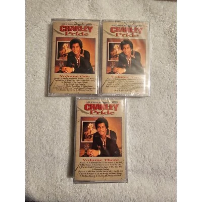 Charley Pride All Time Greatest Hits Cassette Tapes Volume 1 2 & 3 - Image 1 of 2