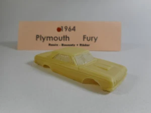 USA Small Series 1:87 1964 Plymouth Fury Resin Kit - Picture 1 of 3