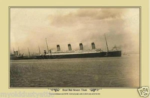 TITANIC, ETC. 1021b Titanic Departing Southampton Photo 12 x 18 - Picture 1 of 5